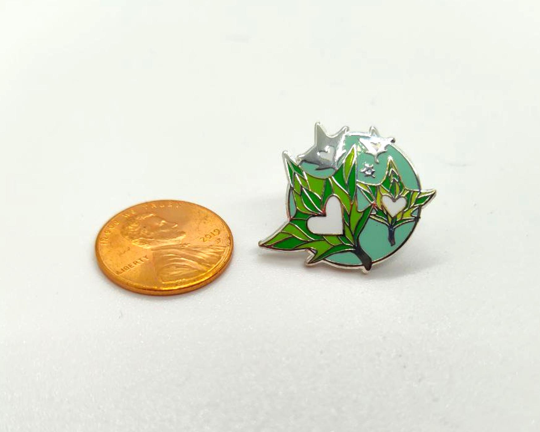 Starfall Forest Hard Enamel Pin