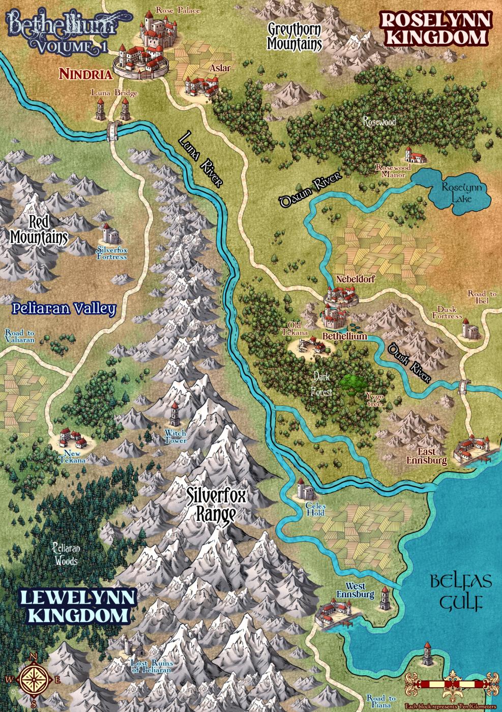 Bethellium Foldout V1 Map Poster